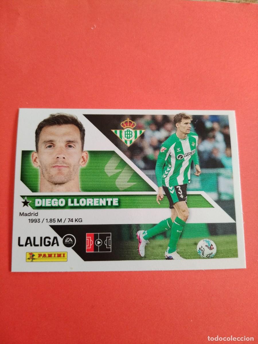 Cromos de f&uacute;tbol: ESTE 2026 2027 REAL BETIS N 6 - LLORENTE