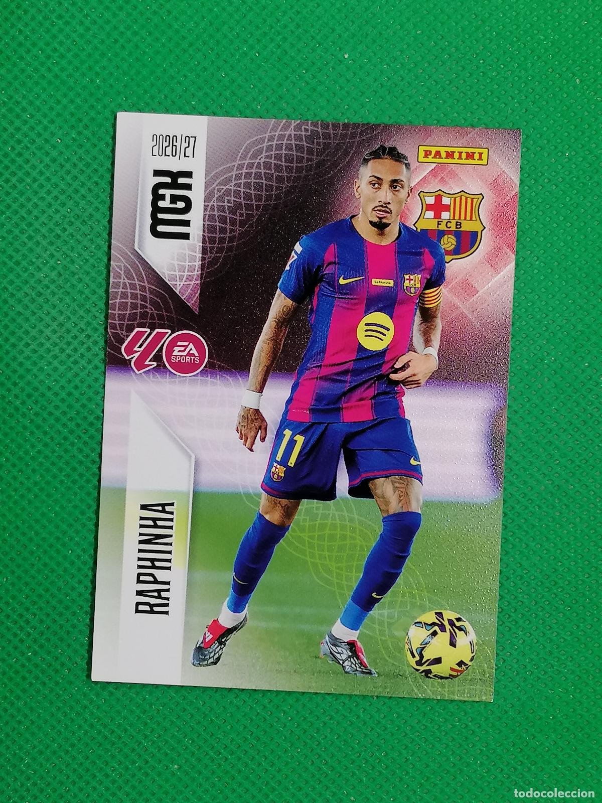 Fu&szlig;ball-Sticker: 88 RAPHINHA BARCELONA ⚽ MEGACRACKS LIGA 2026 2027 26 27 ⚽