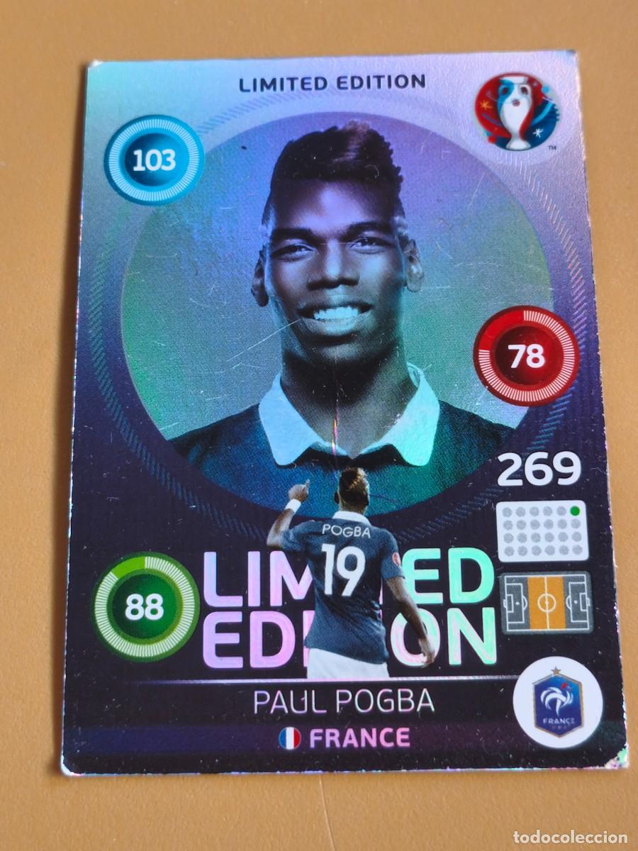 Fu&szlig;ball-Sticker: paul pogba, euro 2016 edicion limitada