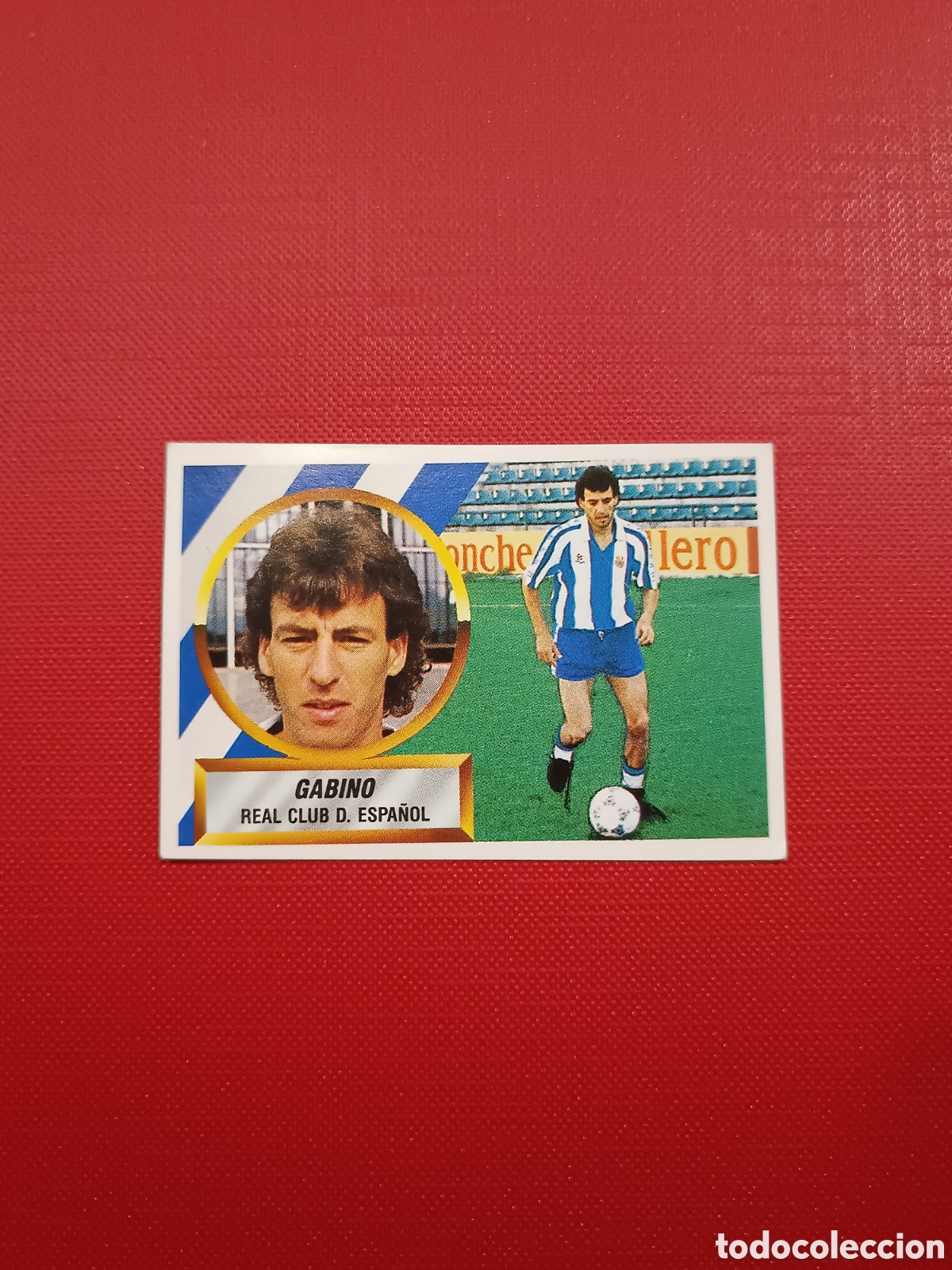 Cromos de f&uacute;tbol: 23 Gabino &Uacute;ltimos fichajes Liga Este 1988 1989 88 89 Sin pegar