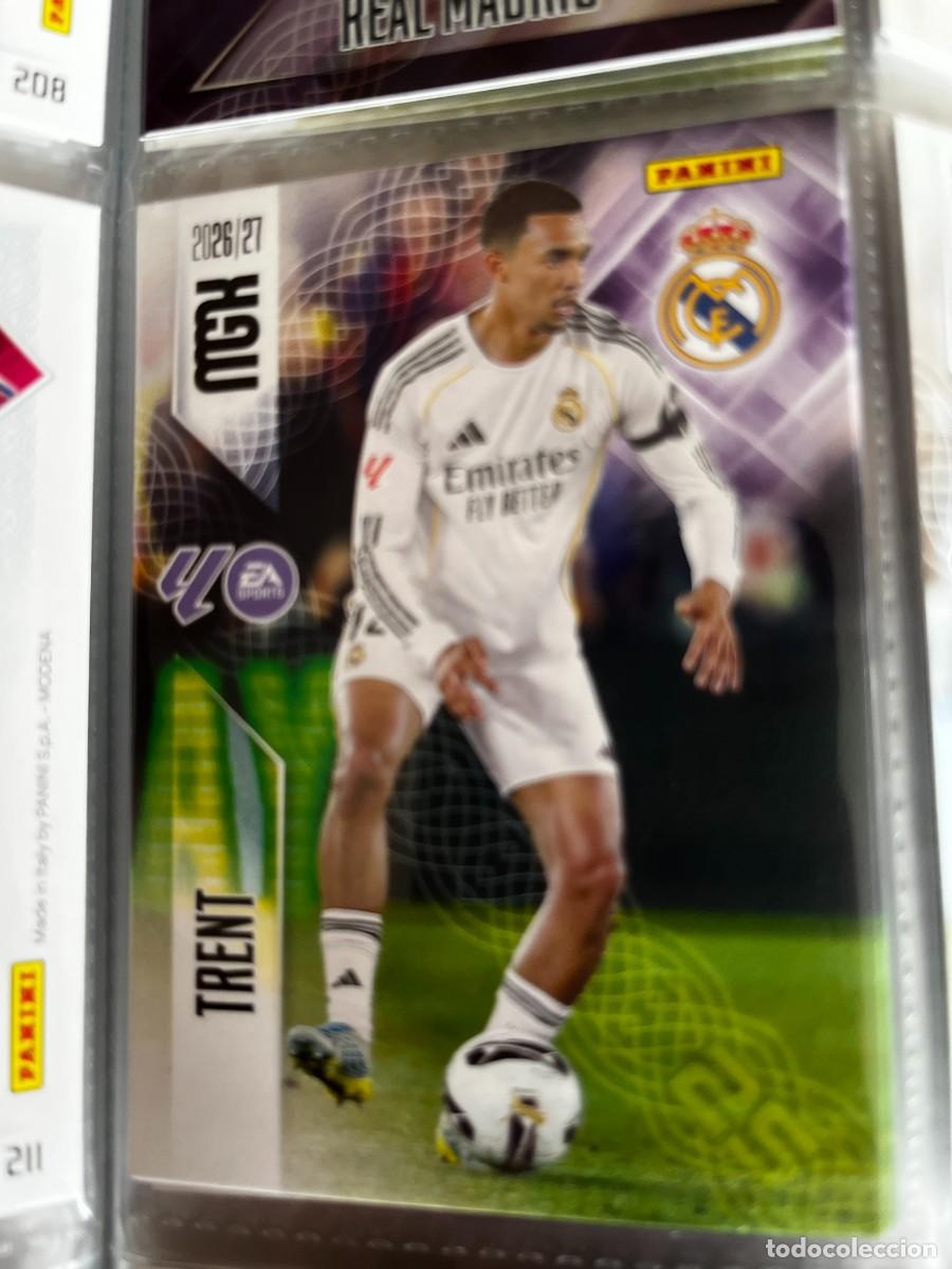 Cromos de f&uacute;tbol: MEGACRACKS MGK 2026 2027 26 27 PANINI N&ordm; 220 TRENT ALEXANDER ARNOLD REAL MADRID