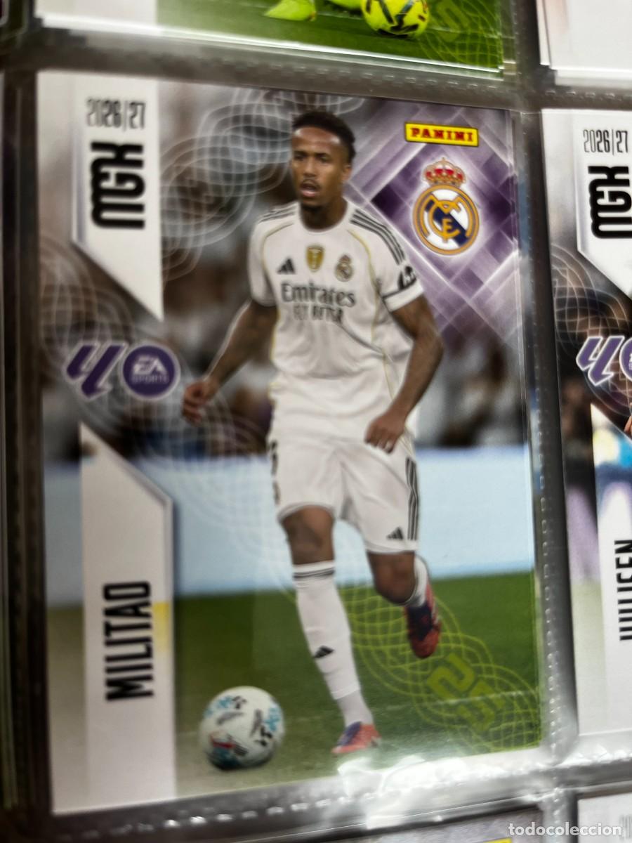 Cromos de f&uacute;tbol: MEGACRACKS MGK 2026 2027 26 27 PANINI N&ordm; 221 MILITAO REAL MADRID