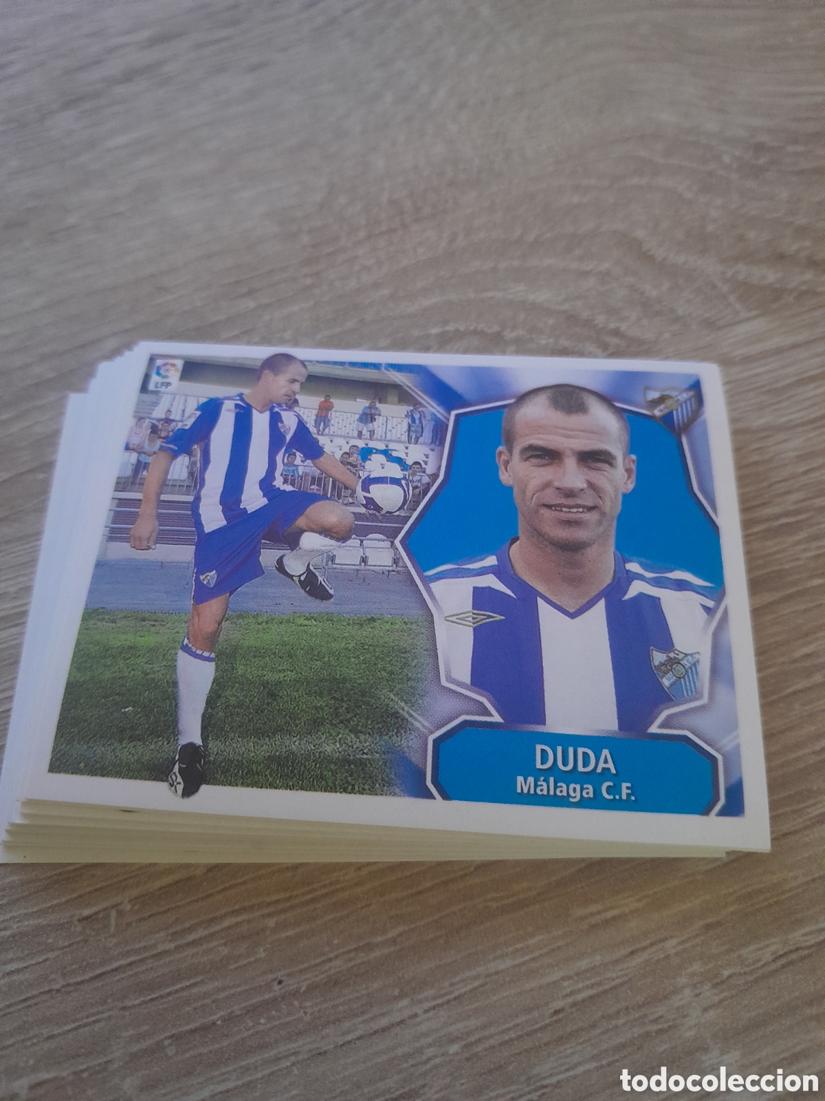 Cartes &agrave; collectionner de Football: fichaje n&ordm; 24 duda LIGA ESTE 2008 2009 08 09. NUNCA PEGADO.