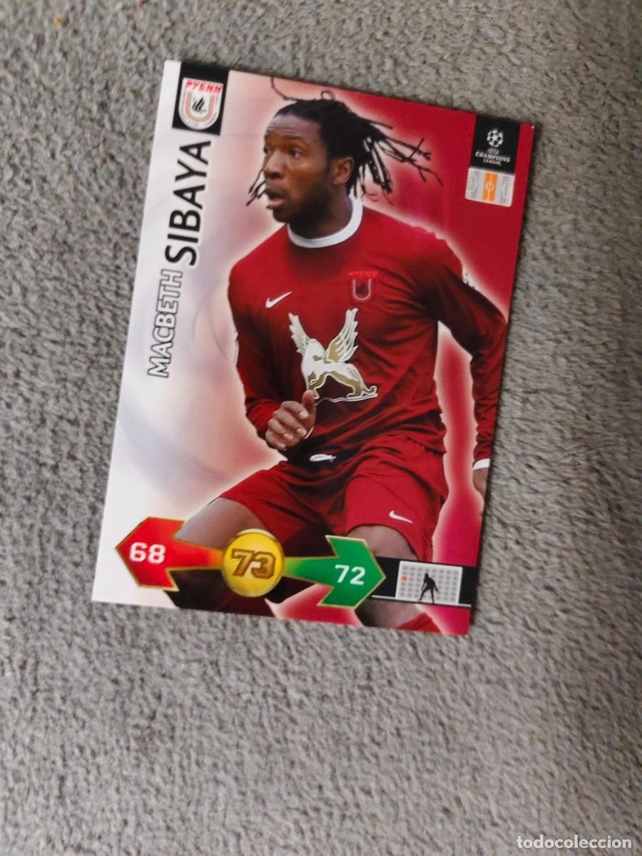 Cromos de f&uacute;tbol: SUPER STRIKES 2009 10 MACBETH SIBAYA FC RUBIN KAZAN ADRENALYN PANINI CHAMPIONS LEAGUE 09 2010 AAO