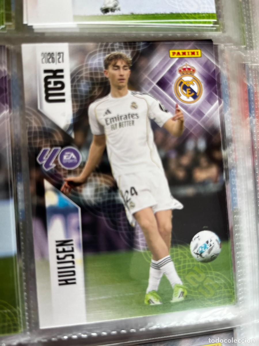 Cromos de f&uacute;tbol: MEGACRACKS MGK 2026 2027 26 27 PANINI N&ordm; 222 HUIJSEN REAL MADRID