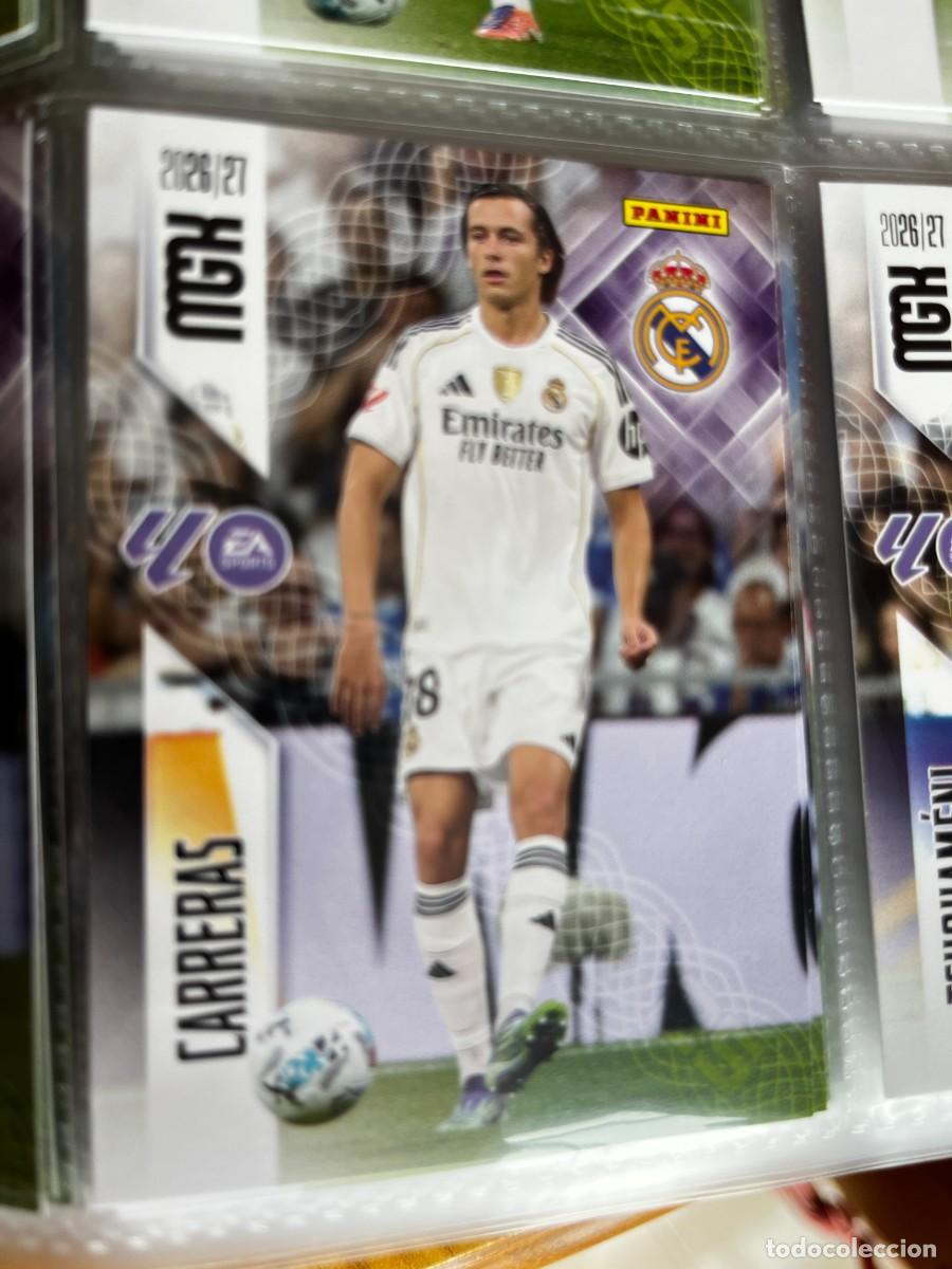 Cromos de f&uacute;tbol: MEGACRACKS MGK 2026 2027 26 27 PANINI N&ordm; 224 CARRERAS REAL MADRID