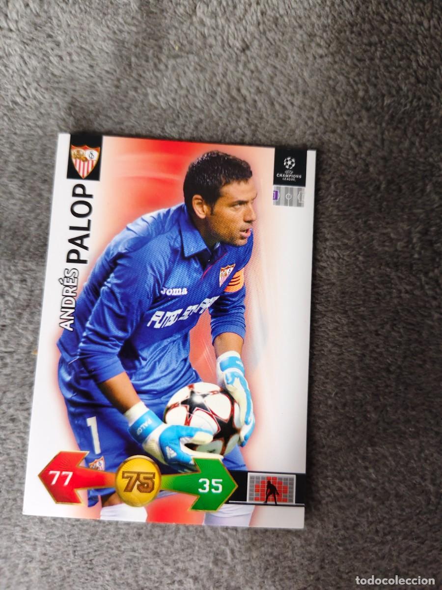 Cromos de f&uacute;tbol: SUPER STRIKES 2009 10 ANDR&Eacute;S PALOP SEVILLA FC ADRENALYN PANINI CHAMPIONS LEAGUE 09 2010 AAO