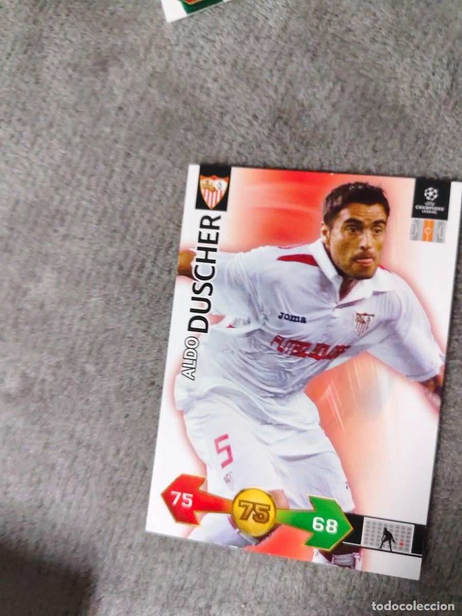 Cromos de f&uacute;tbol: SUPER STRIKES 2009 10 ALDO DUSCHER SEVILLA FC ADRENALYN PANINI CHAMPIONS LEAGUE 09 2010 AAO
