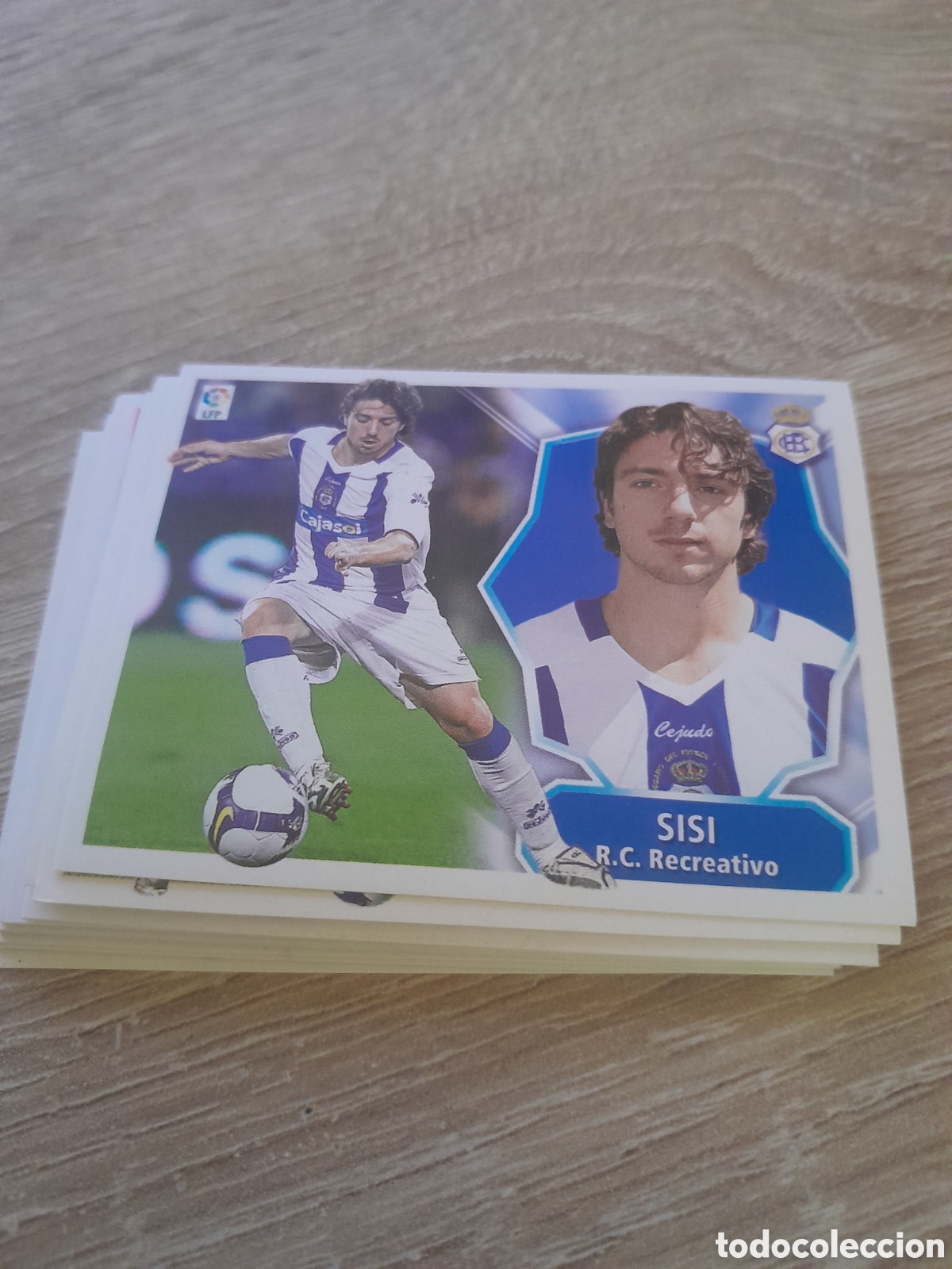 Cartes &agrave; collectionner de Football: fichaje n&ordm; 28 sisi LIGA ESTE 2008 2009 08 09. NUNCA PEGADO.