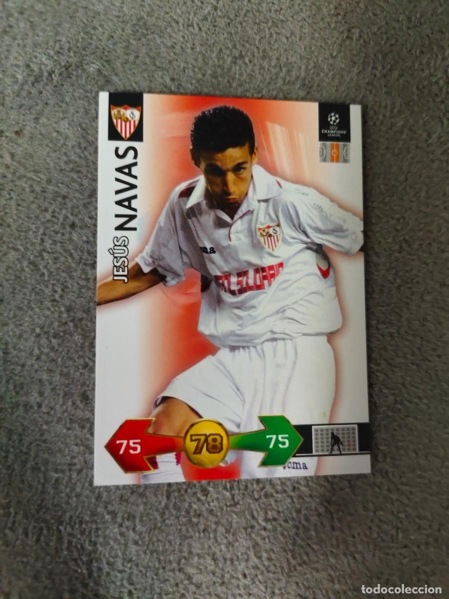Cartes &agrave; collectionner de Football: SUPER STRIKES 2009 10 JESUS NAVAS SEVILLA FC ADRENALYN PANINI CHAMPIONS LEAGUE 09 2010 AAO