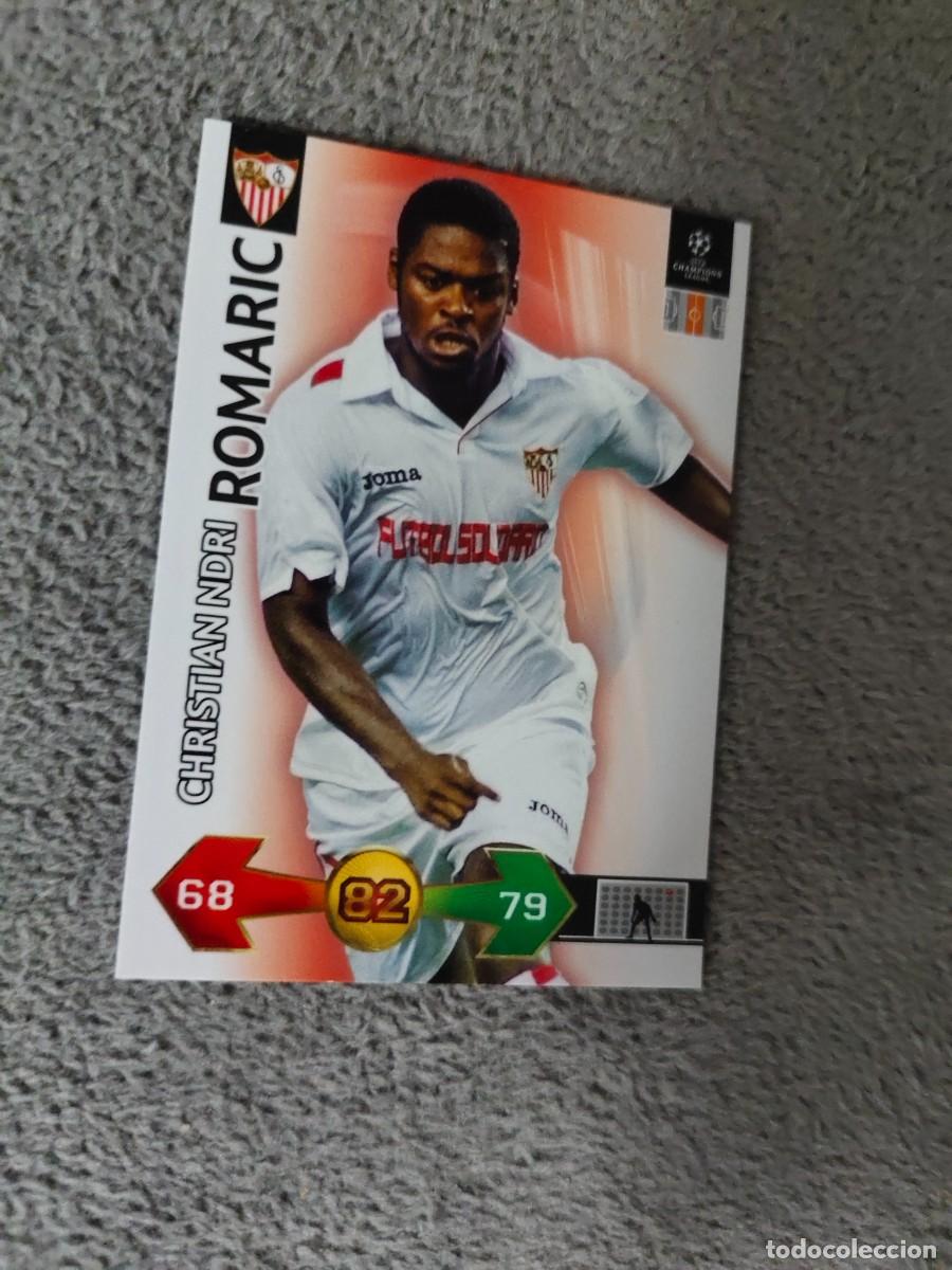 Cartes &agrave; collectionner de Football: SUPER STRIKES 2009 10 ROMARIC SEVILLA FC ADRENALYN PANINI CHAMPIONS LEAGUE 09 2010 AAO