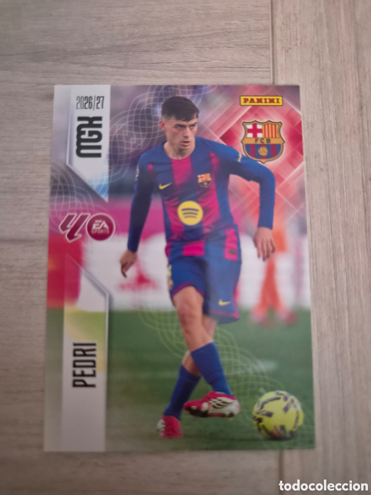 Fu&szlig;ball-Sticker: N&deg;85 FC Barcelona Pedri Megacracks 26/27