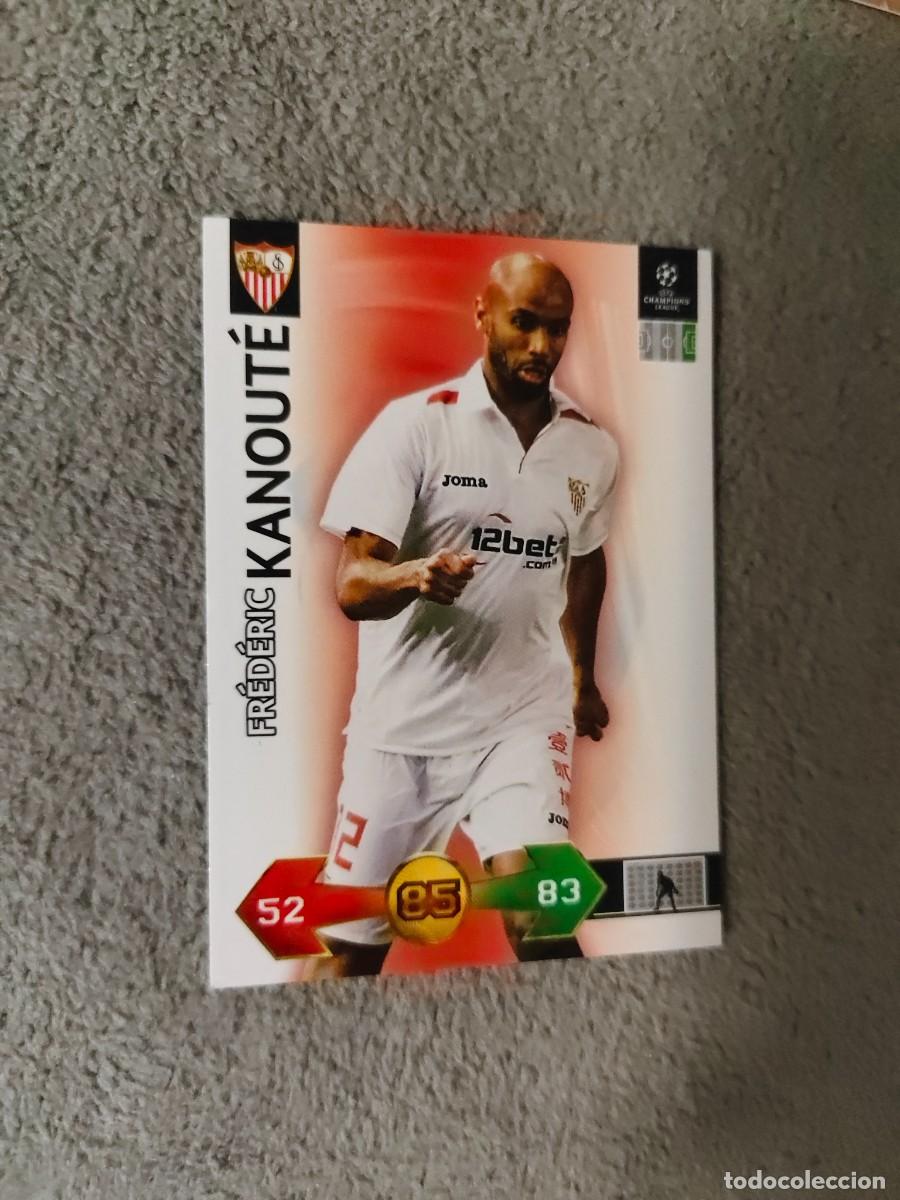 Figurine di Calcio: SUPER STRIKES 2009 10 FR&Eacute;D&Eacute;RIC KANOUT&Eacute; SEVILLA FC ADRENALYN PANINI CHAMPIONS LEAGUE 09 2010 AAO