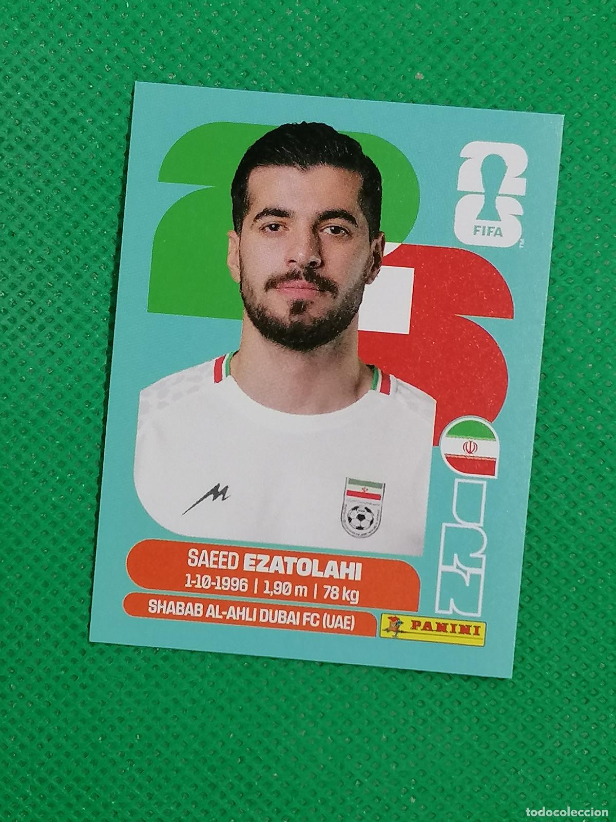 Figurine di Calcio: IRN 11 IRN11 SAEED EZATOLAHI IRAN ⚽ PANINI FIFA MUNDIAL WORLD CUP 26 2026 STICKER ⚽