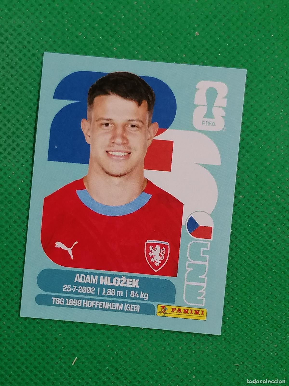 Figurine di Calcio: CZE 19 CZE19 ADAM HLOZEK REPUBLICA CHECA ⚽ PANINI FIFA MUNDIAL WORLD CUP 26 2026 STICKER ⚽