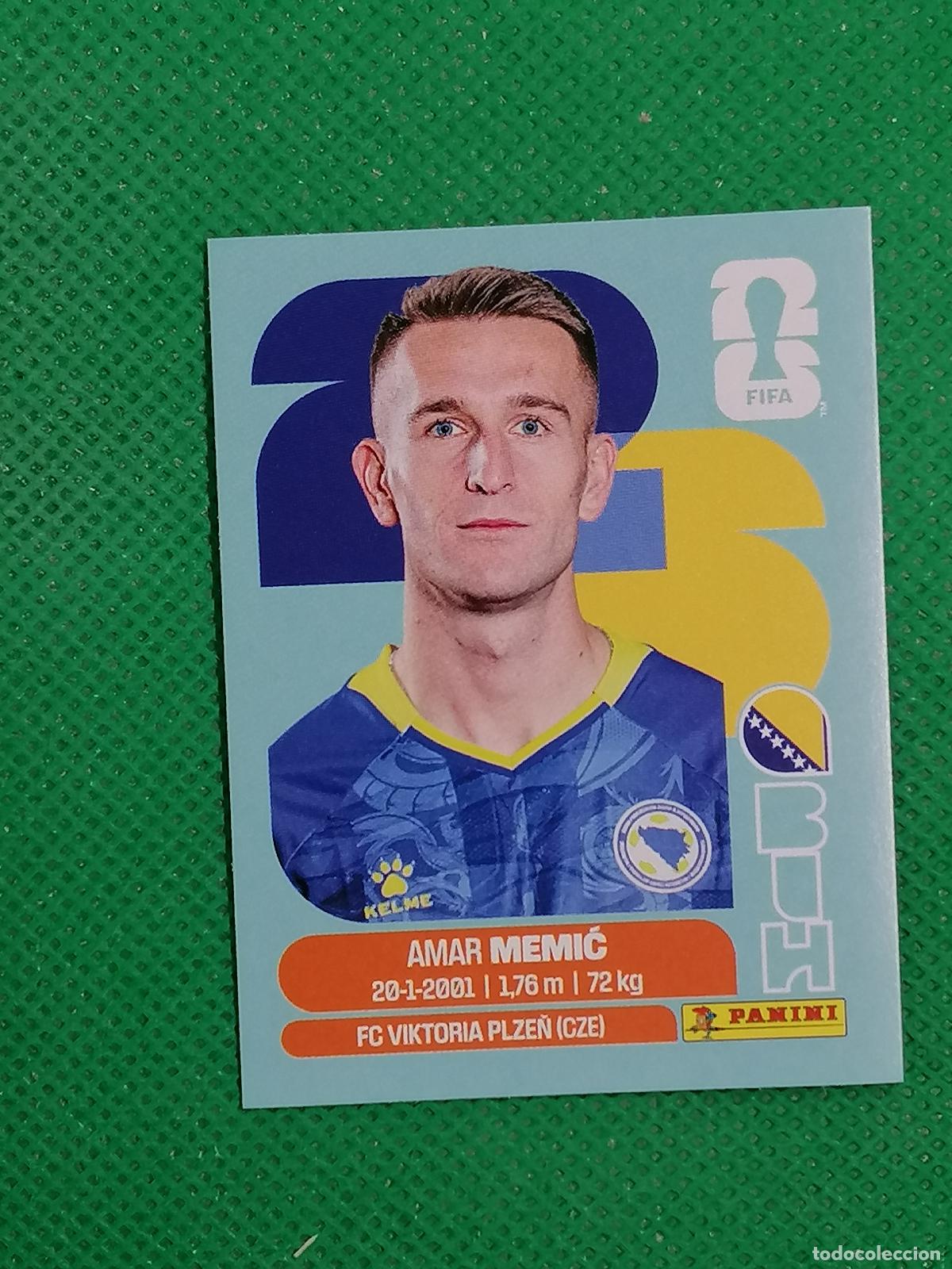 Figurine di Calcio: BIH 16 BIH16 AMAR MEMIC BOSNIA HERZEGOVINA ⚽ PANINI FIFA MUNDIAL WORLD CUP 26 2026 STICKER ⚽