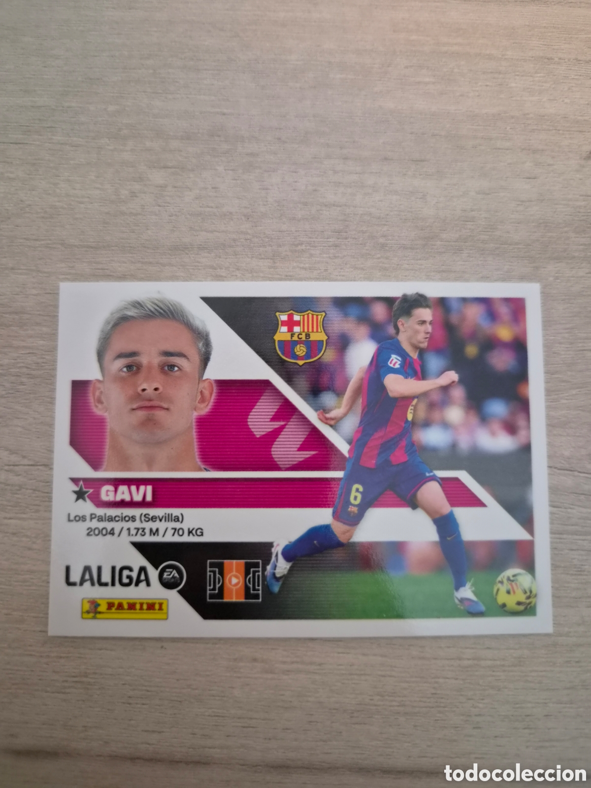 Figurine di Calcio: N&deg;13 FC Barcelona Gavi Liga Este 26/27