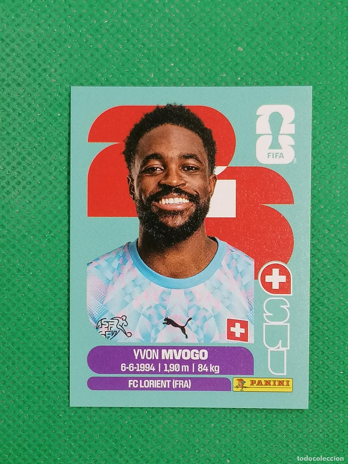 Figurine di Calcio: SUI 3 SUI3 YVON MVOGO SUIZA ⚽ PANINI FIFA MUNDIAL WORLD CUP 26 2026 STICKER ⚽