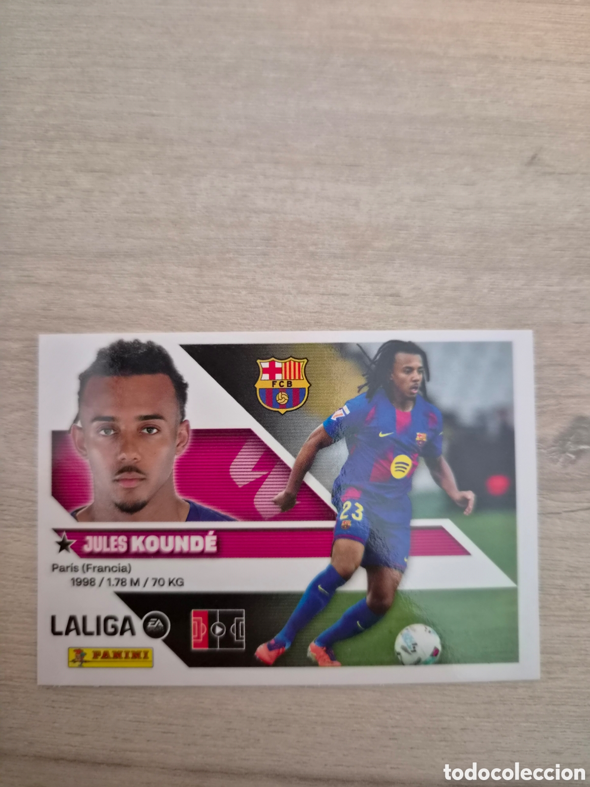 Figurine di Calcio: N&deg;5 FC Barcelona Kounde Liga Este 26/27