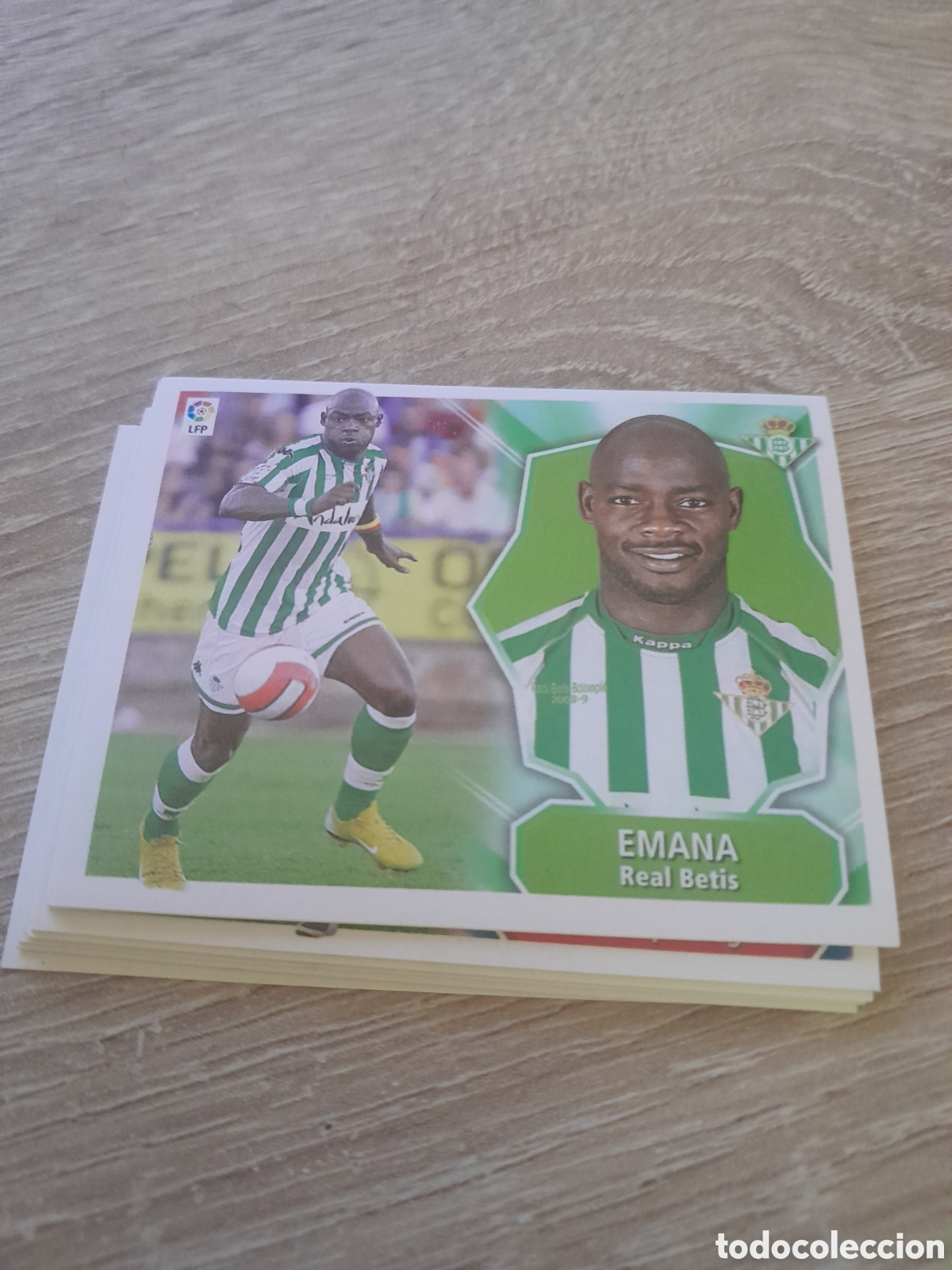 Football Stickers: fichaje n&ordm; 32 emana LIGA ESTE 2008 2009 08 09. NUNCA PEGADO.