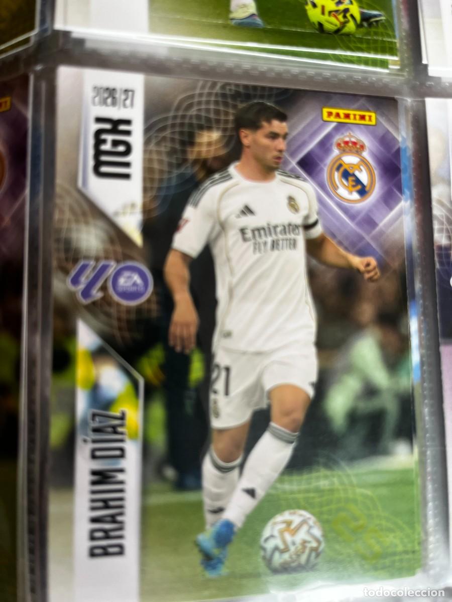 Cromos de f&uacute;tbol: MEGACRACKS MGK 2026 2027 26 27 PANINI N&ordm; 230 BRAHIM DIAZ REAL MADRID