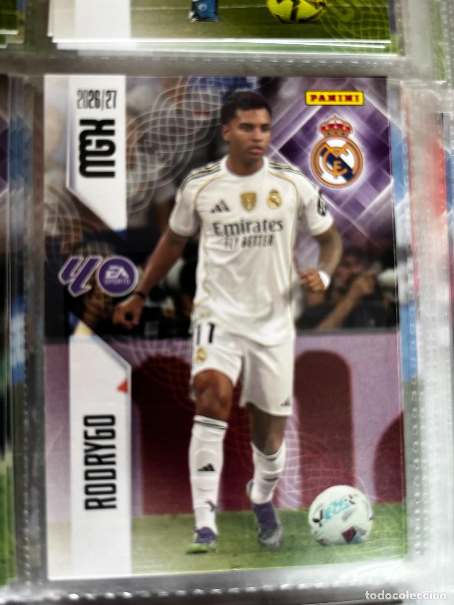 Cromos de f&uacute;tbol: MEGACRACKS MGK 2026 2027 26 27 PANINI N&ordm; 231 RODRYGO REAL MADRID