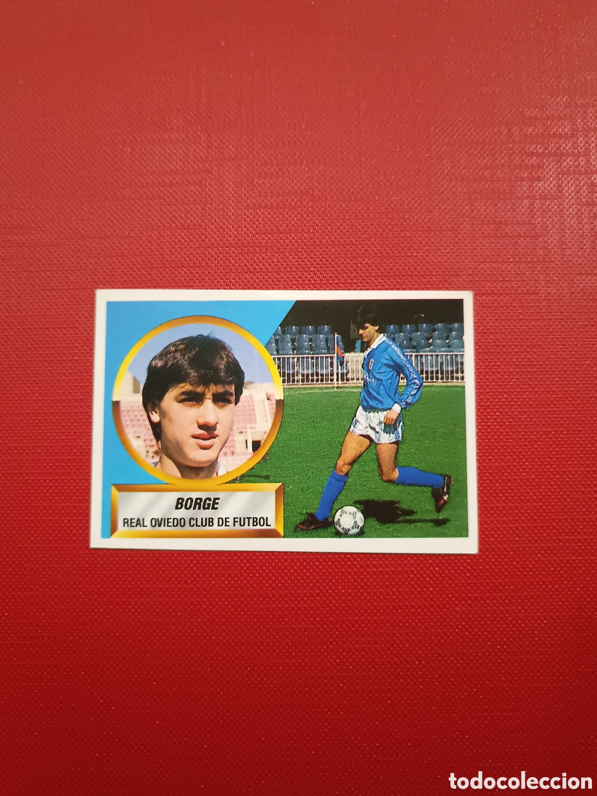 Cromos de f&uacute;tbol: 15B Borge Liga Este 1988 1989 88 89 Sin pegar