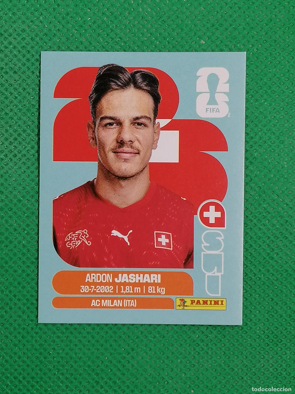 Cromos de f&uacute;tbol: SUI 14 SUI14 ARDON JASHARI SUIZA ⚽ PANINI FIFA MUNDIAL WORLD CUP 26 2026 STICKER ⚽