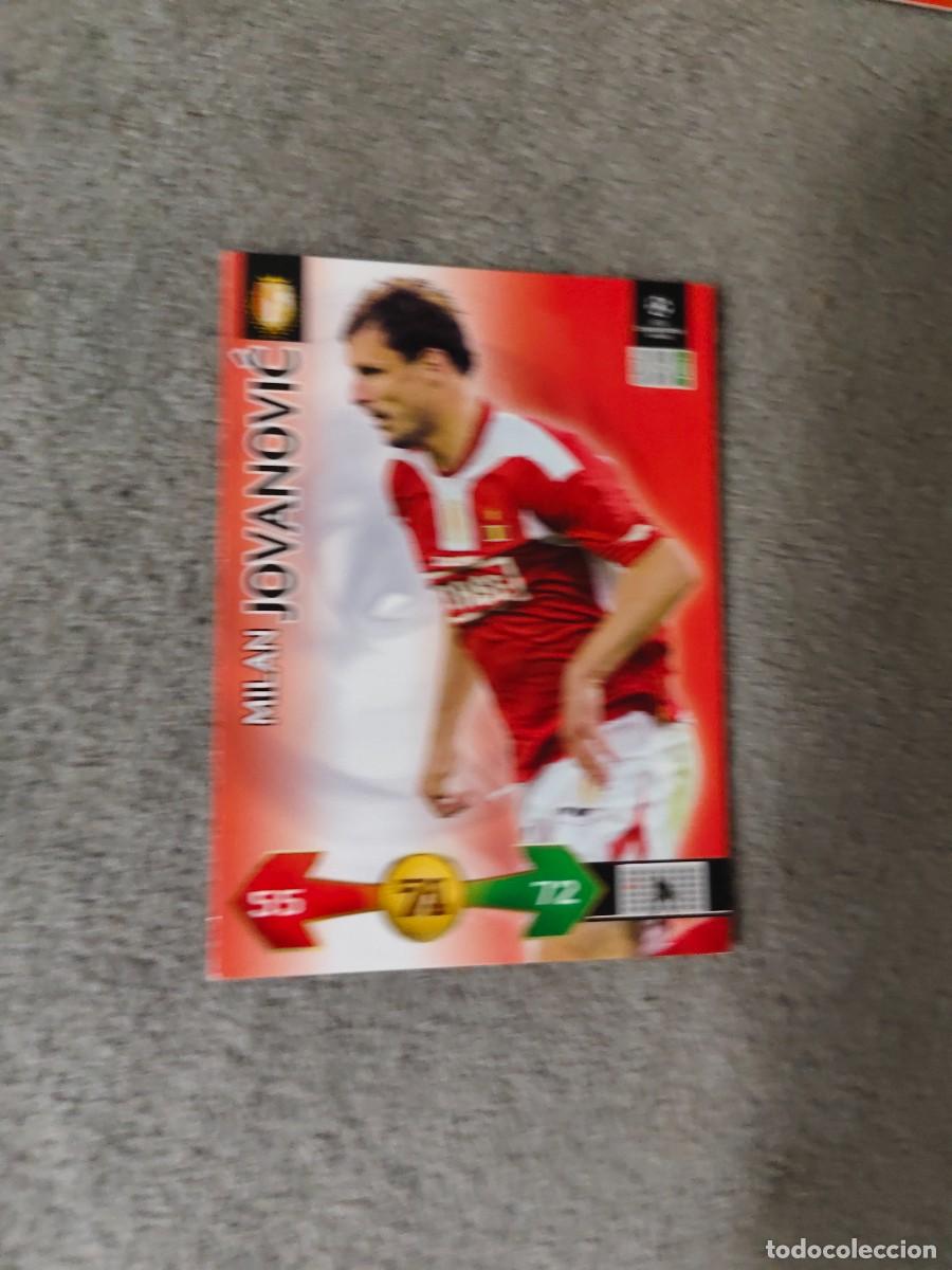 Cromos de f&uacute;tbol: SUPER STRIKES 2009 10 MILAN JOVANOVIC STANDARD LIEJA ADRENALYN PANINI CHAMPIONS LEAGUE 09 2010 AAO