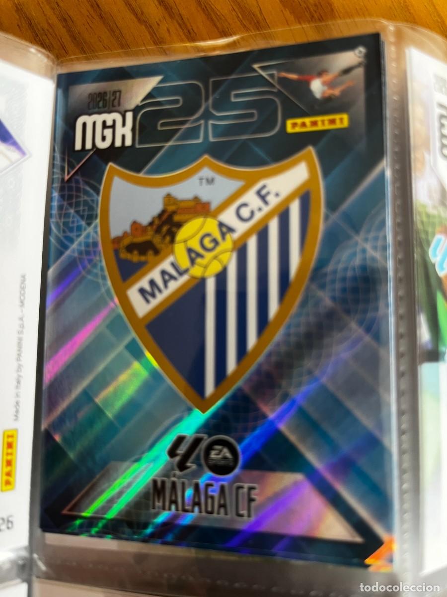 Cromos de f&uacute;tbol: MEGACRACKS MGK 2026 2027 26 27 PANINI N&ordm; 235 ESCUDO MALAGA