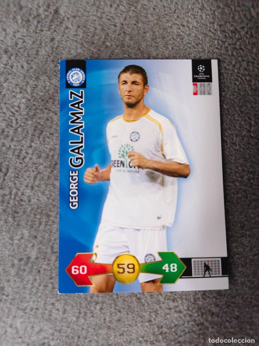Fu&szlig;ball-Sticker: SUPER STRIKES 2009 10 GEORGE GALAMAZ UNIREA URZICENI ADRENALYN PANINI CHAMPIONS LEAGUE 09 2010 AAO