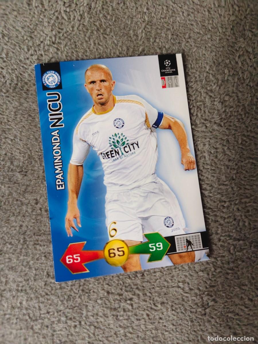 Football Stickers: SUPER STRIKES 2009 10 EPAMINONDA NICU UNIREA URZICENI ADRENALYN PANINI CHAMPIONS LEAGUE 09 2010 AAO