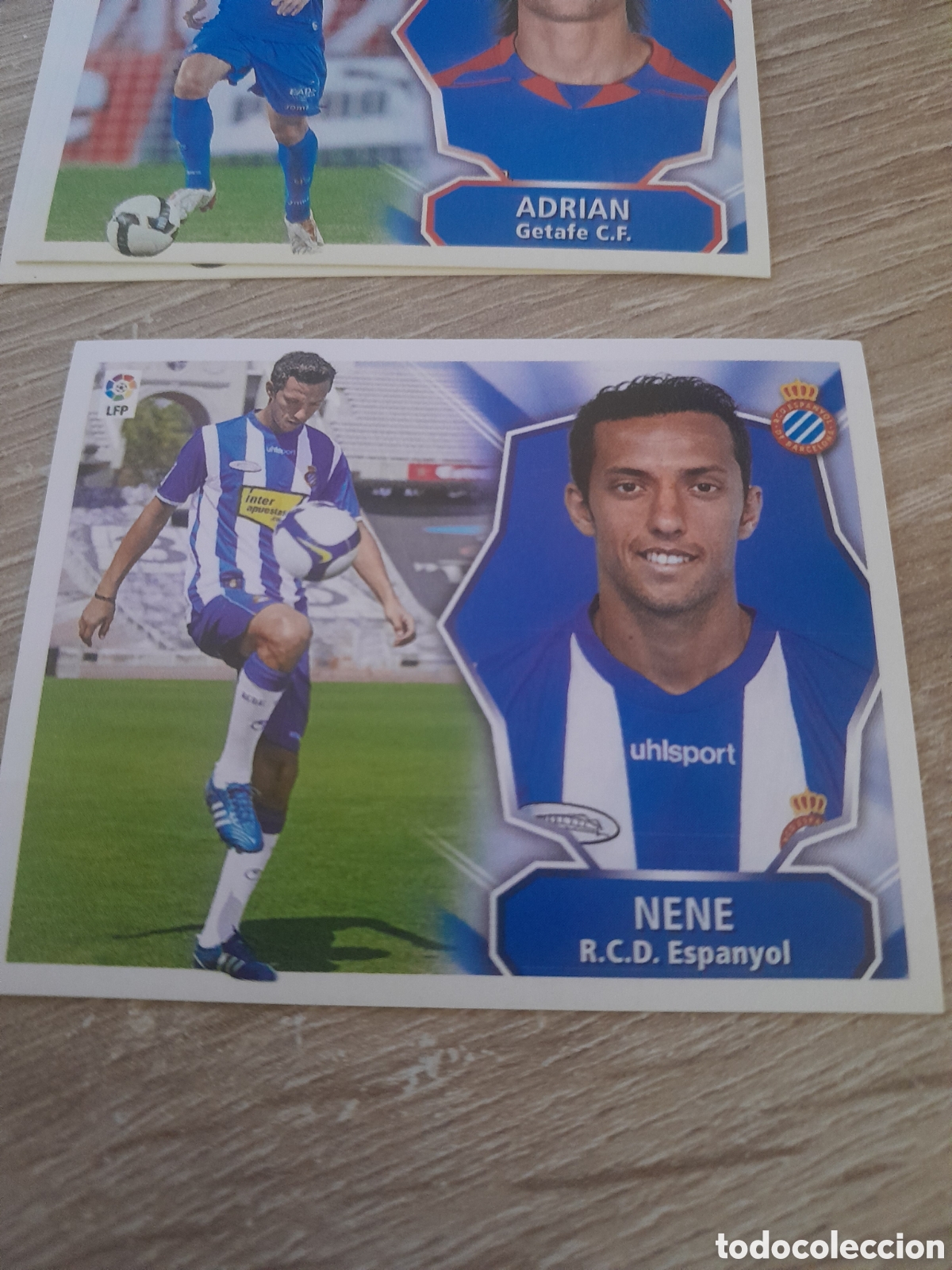 Football Stickers: fichaje n&ordm; 53 nene LIGA ESTE 2008 2009 08 09. NUNCA PEGADO.