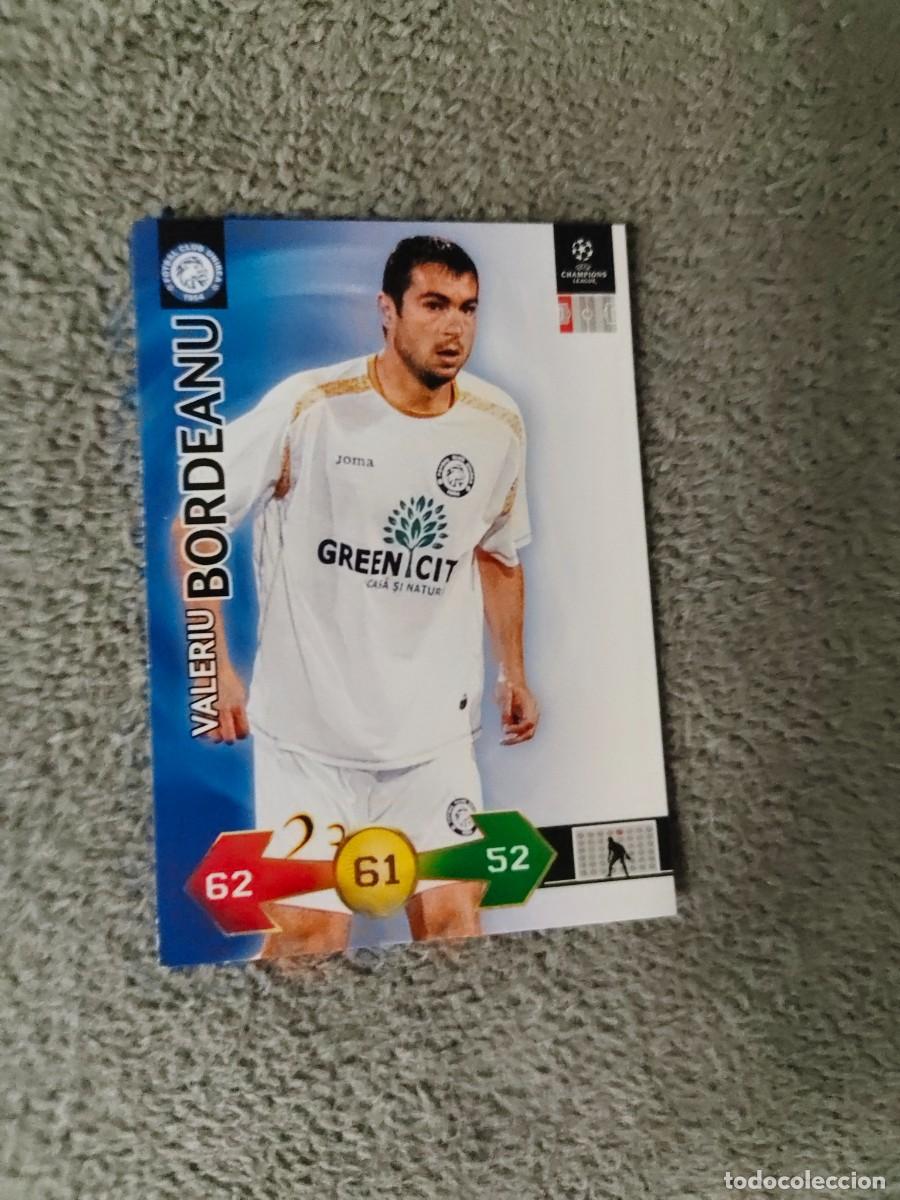 Football Stickers: SUPER STRIKES 2009 10 BORDEANU UNIREA URZICENI ADRENALYN PANINI CHAMPIONS LEAGUE 09 2010 AAO