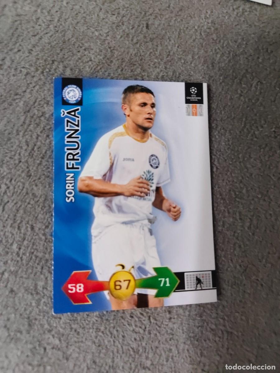 Football Stickers: SUPER STRIKES 2009 10 SORIN FRUNZA UNIREA URZICENI ADRENALYN PANINI CHAMPIONS LEAGUE 09 2010 AAO