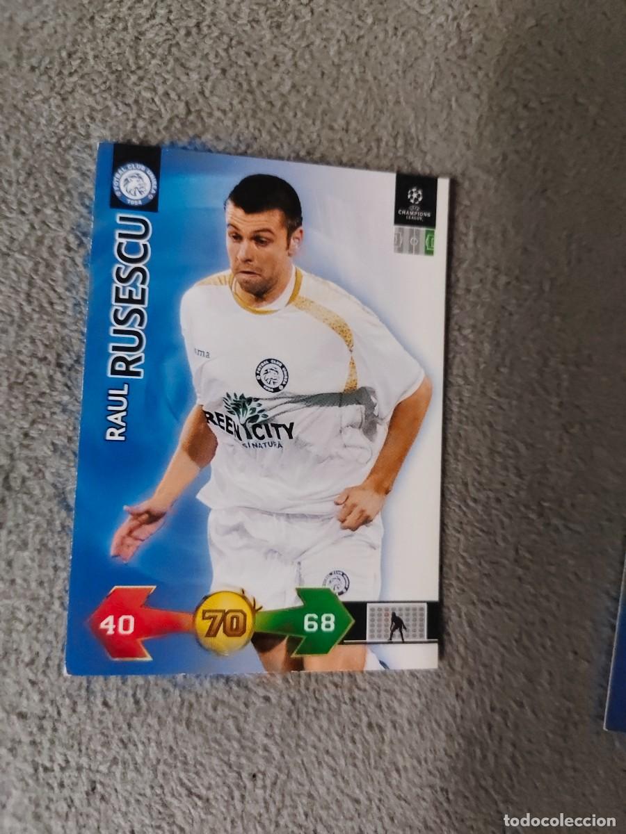 Football Stickers: SUPER STRIKES 2009 10 RAUL RUSESCU UNIREA URZICENI ADRENALYN PANINI CHAMPIONS LEAGUE 09 2010 AAO