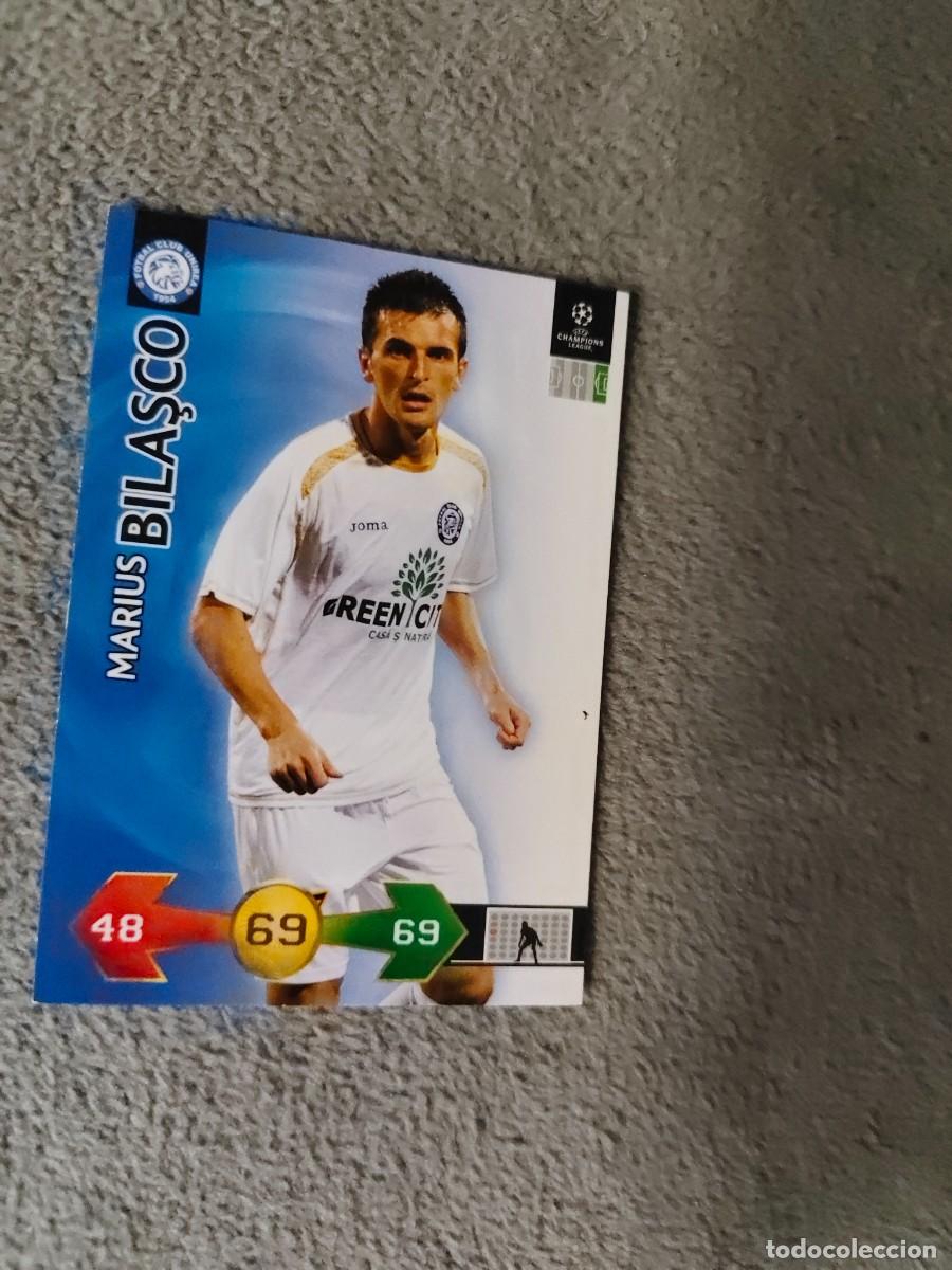 Football Stickers: SUPER STRIKES 2009 10 MARIUS BILASCO UNIREA URZICENI ADRENALYN PANINI CHAMPIONS LEAGUE 09 2010 AAO