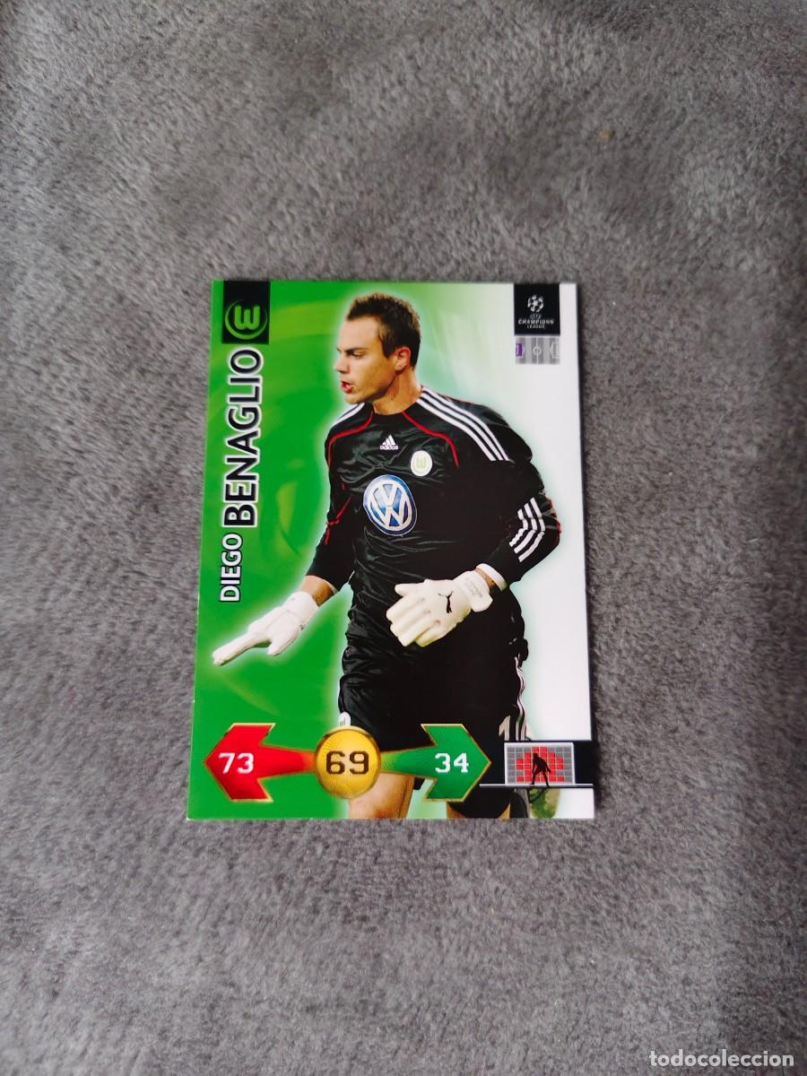 Football Stickers: SUPER STRIKES 2009 10 DIEGO BENAGLIO VFL WOLFSBURG ADRENALYN PANINI CHAMPIONS LEAGUE 09 2010 AAO