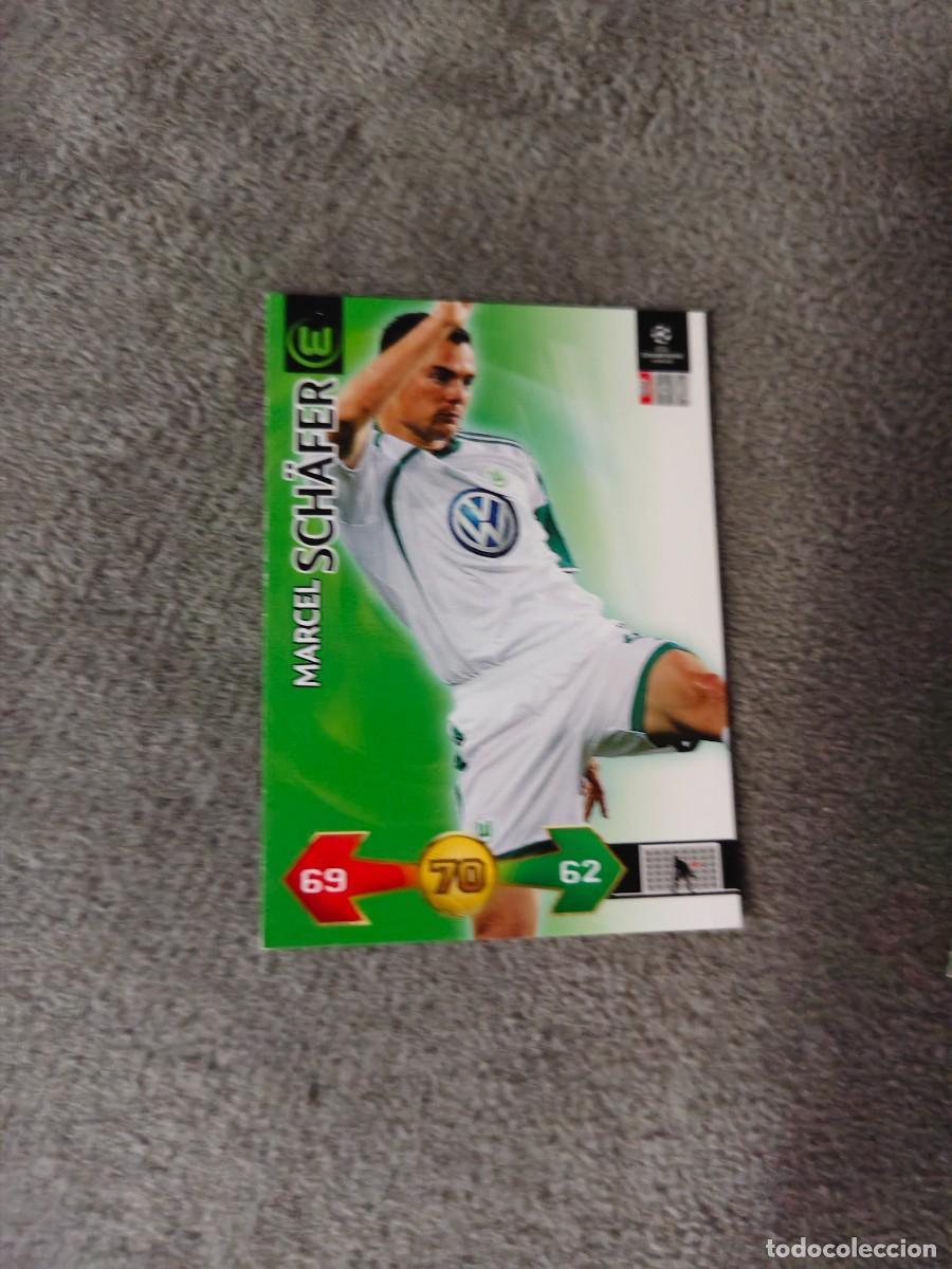Football Stickers: SUPER STRIKES 2009 10 MARCEL SCHAFER VFL WOLFSBURG ADRENALYN PANINI CHAMPIONS LEAGUE 09 2010 AAO