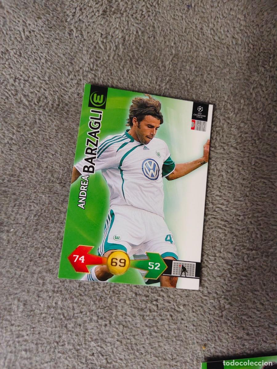 Football Stickers: SUPER STRIKES 2009 10 ANDREA BARZAGLI VFL WOLFSBURG ADRENALYN PANINI CHAMPIONS LEAGUE 09 2010 AAO