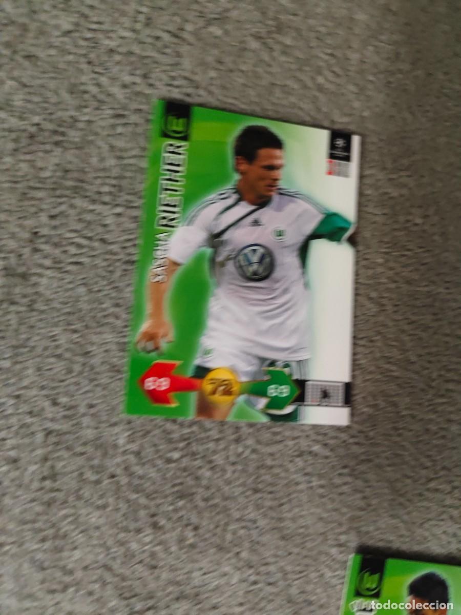 Football Stickers: SUPER STRIKES 2009 10 SASCHA RIETHER VFL WOLFSBURG ADRENALYN PANINI CHAMPIONS LEAGUE 09 2010 AAO