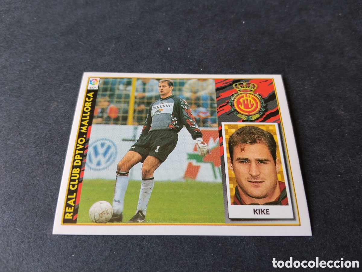 Football Stickers: Cromo futbol Real Club Deportivo Mallorca,Kike 97-88