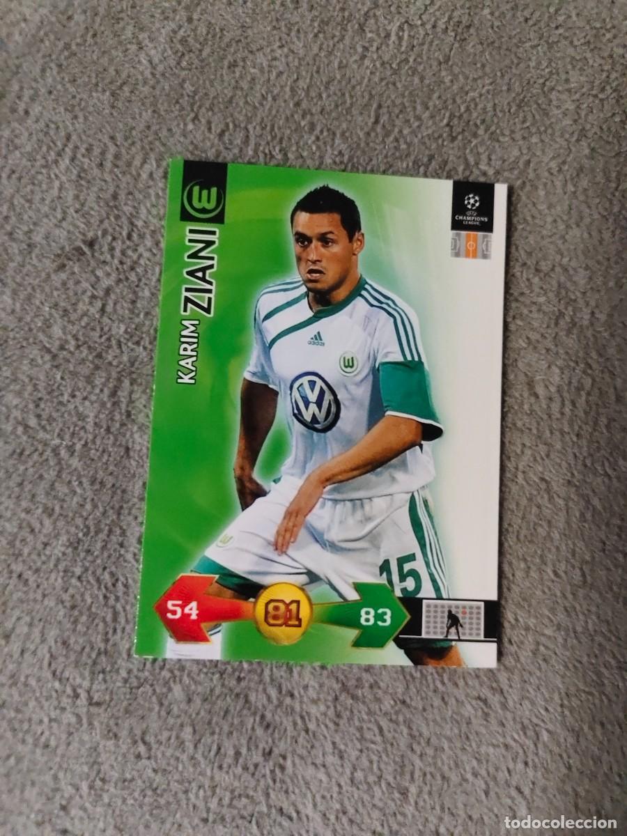 Cromos de f&uacute;tbol: SUPER STRIKES 2009 10 KARIM ZIANI VFL WOLFSBURG ADRENALYN PANINI CHAMPIONS LEAGUE 09 2010 AAO
