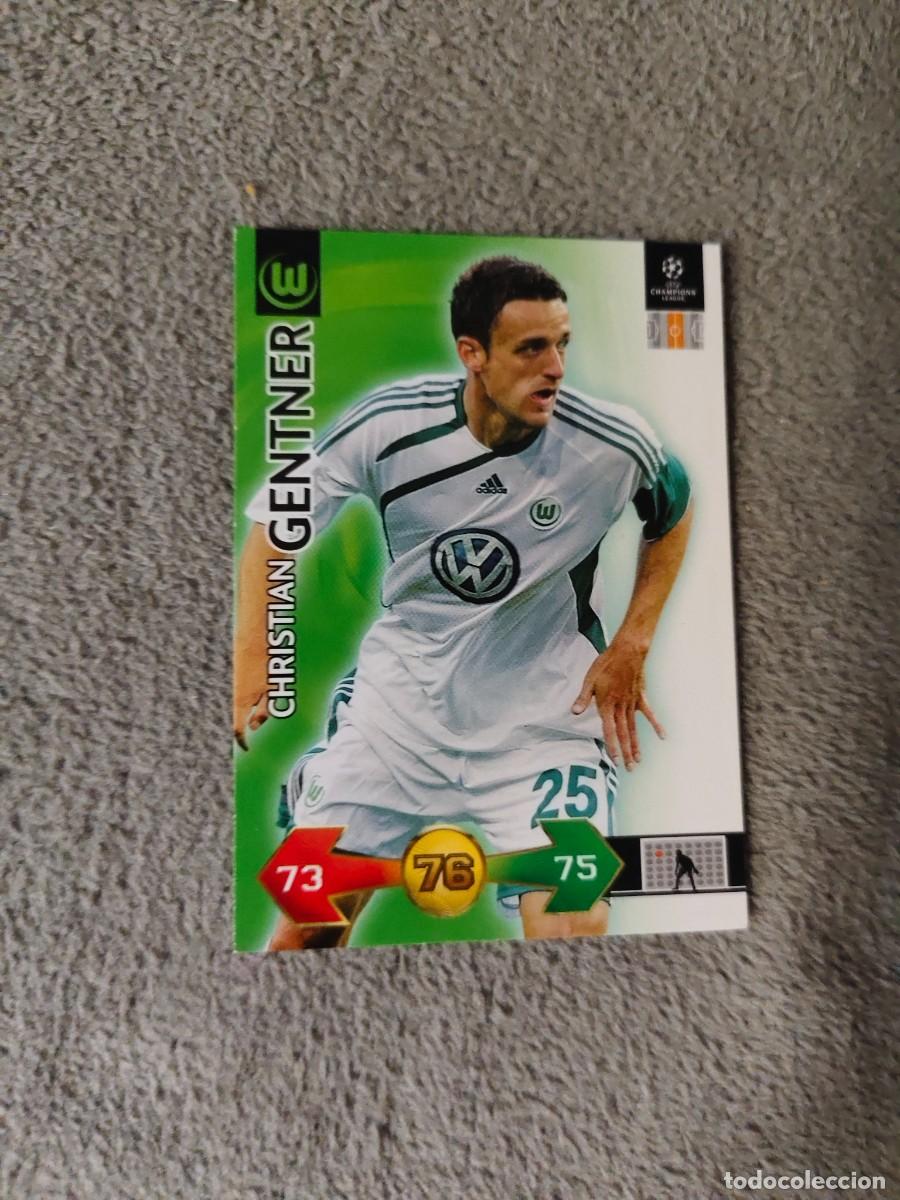 Cromos de f&uacute;tbol: SUPER STRIKES 2009 10 CHRISTIAN GENTNER VFL WOLFSBURG ADRENALYN PANINI CHAMPIONS LEAGUE 09 2010 AAO