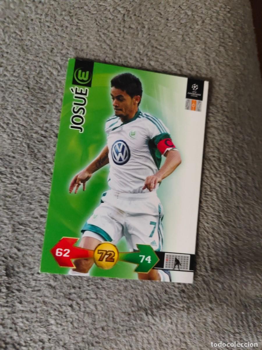 Cromos de f&uacute;tbol: SUPER STRIKES 2009 10 JOSUE VFL WOLFSBURG ADRENALYN PANINI CHAMPIONS LEAGUE 09 2010 AAO