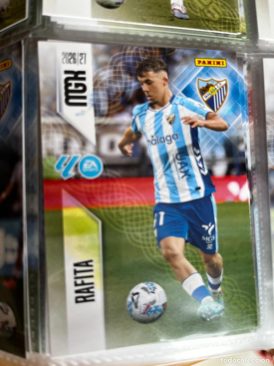 Cromos de f&uacute;tbol: MEGACRACKS MGK 2026 2027 26 27 PANINI N&ordm; 242 RAFITA MALAGA
