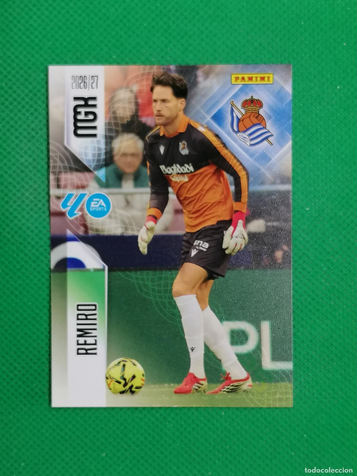 Cromos de f&uacute;tbol: 308 REMIRO REAL SOCIEDAD ⚽ MEGACRACKS LIGA 2026 2027 26 27 ⚽