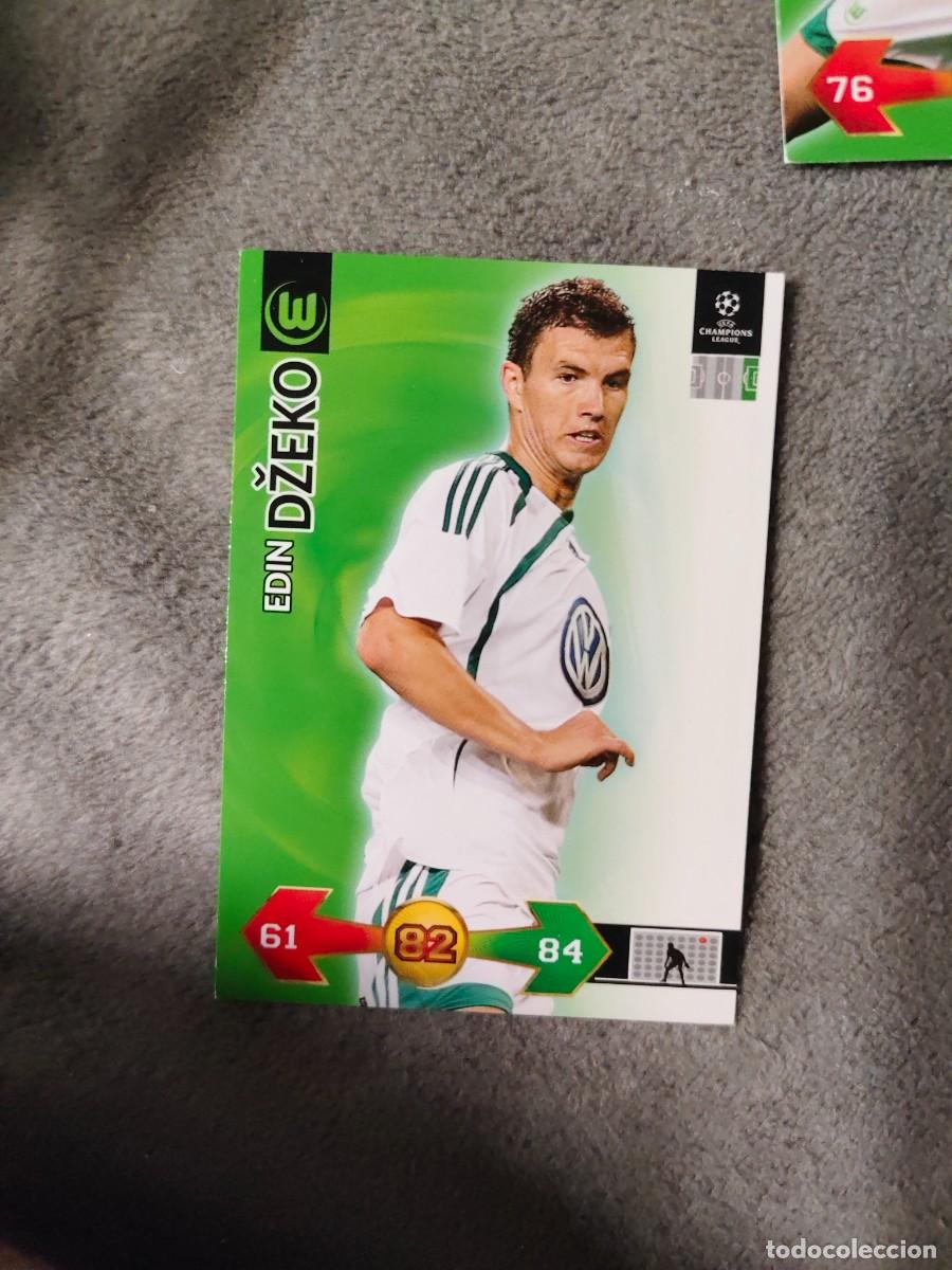 Cromos de f&uacute;tbol: SUPER STRIKES 2009 10 EDIN DZEKO VFL WOLFSBURG ADRENALYN PANINI CHAMPIONS LEAGUE 09 2010 AAO