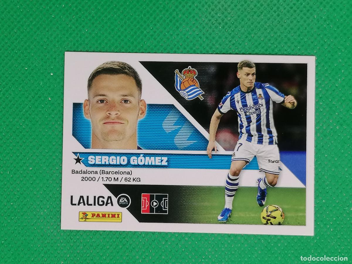 Cromos de f&uacute;tbol: 8 SERGIO GOMEZ REAL SOCIEDAD ⚽ PANINI LIGA ESTE 26 27 2026 2027 ⚽