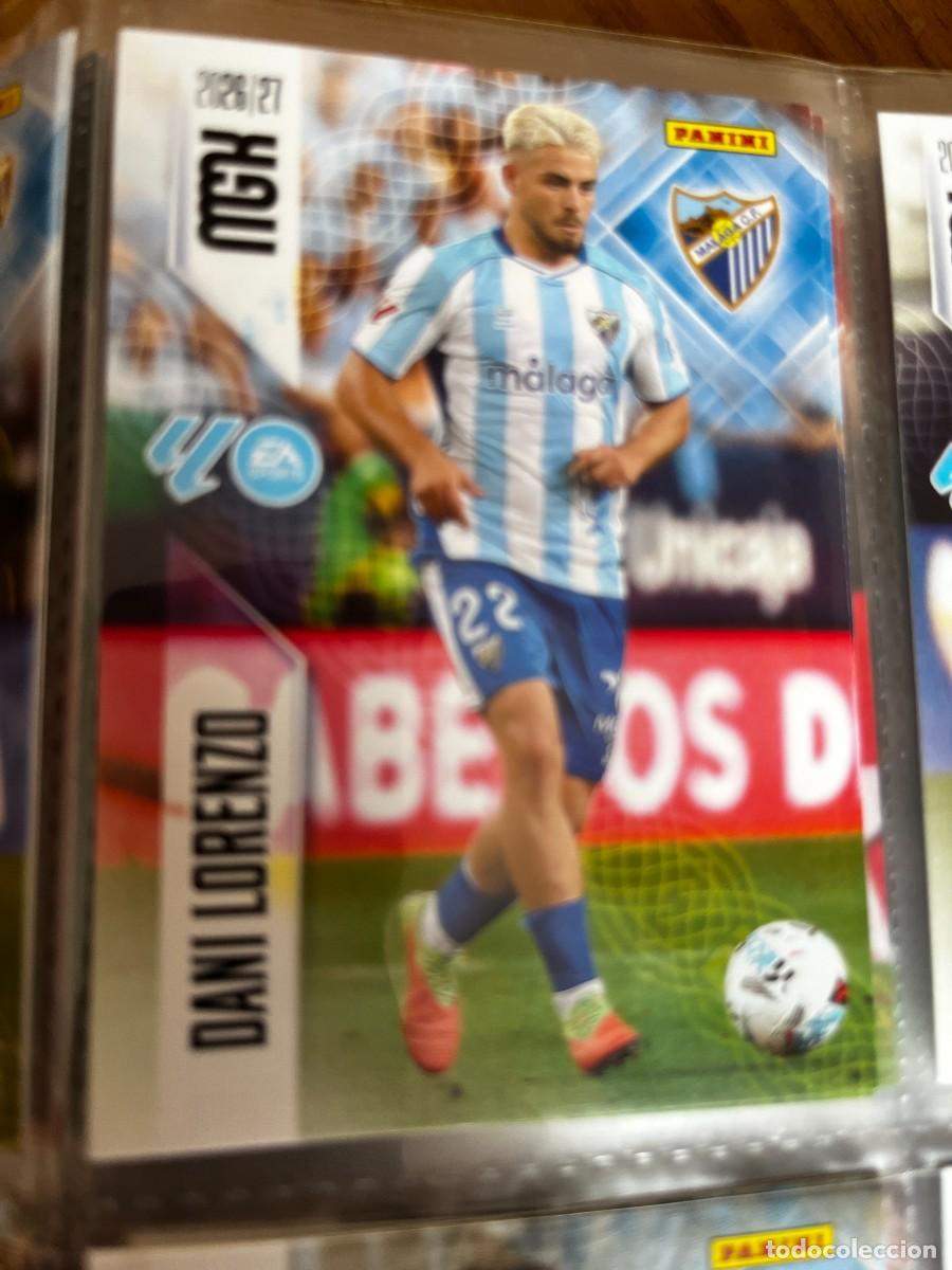 Cromos de f&uacute;tbol: MEGACRACKS MGK 2026 2027 26 27 PANINI N&ordm; 245 DANI LORENZO MALAGA